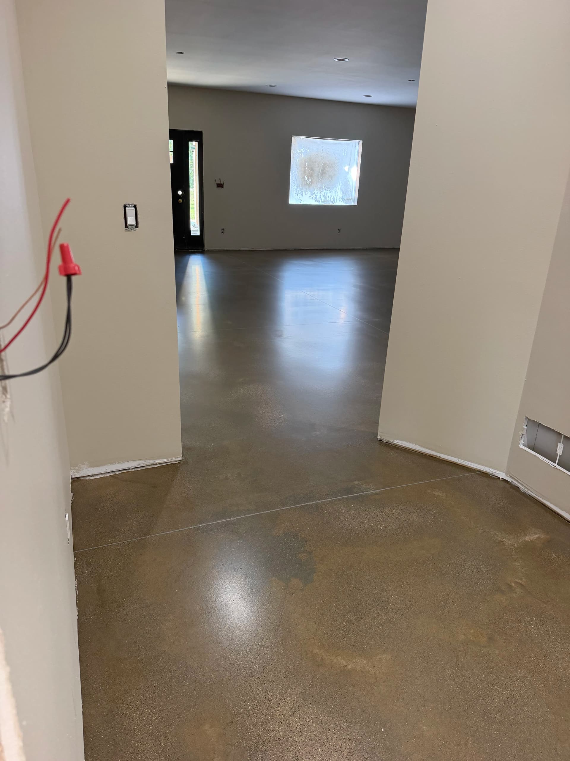 Whole-Home Grind and Seal with Polyurethane Matte Top Coat