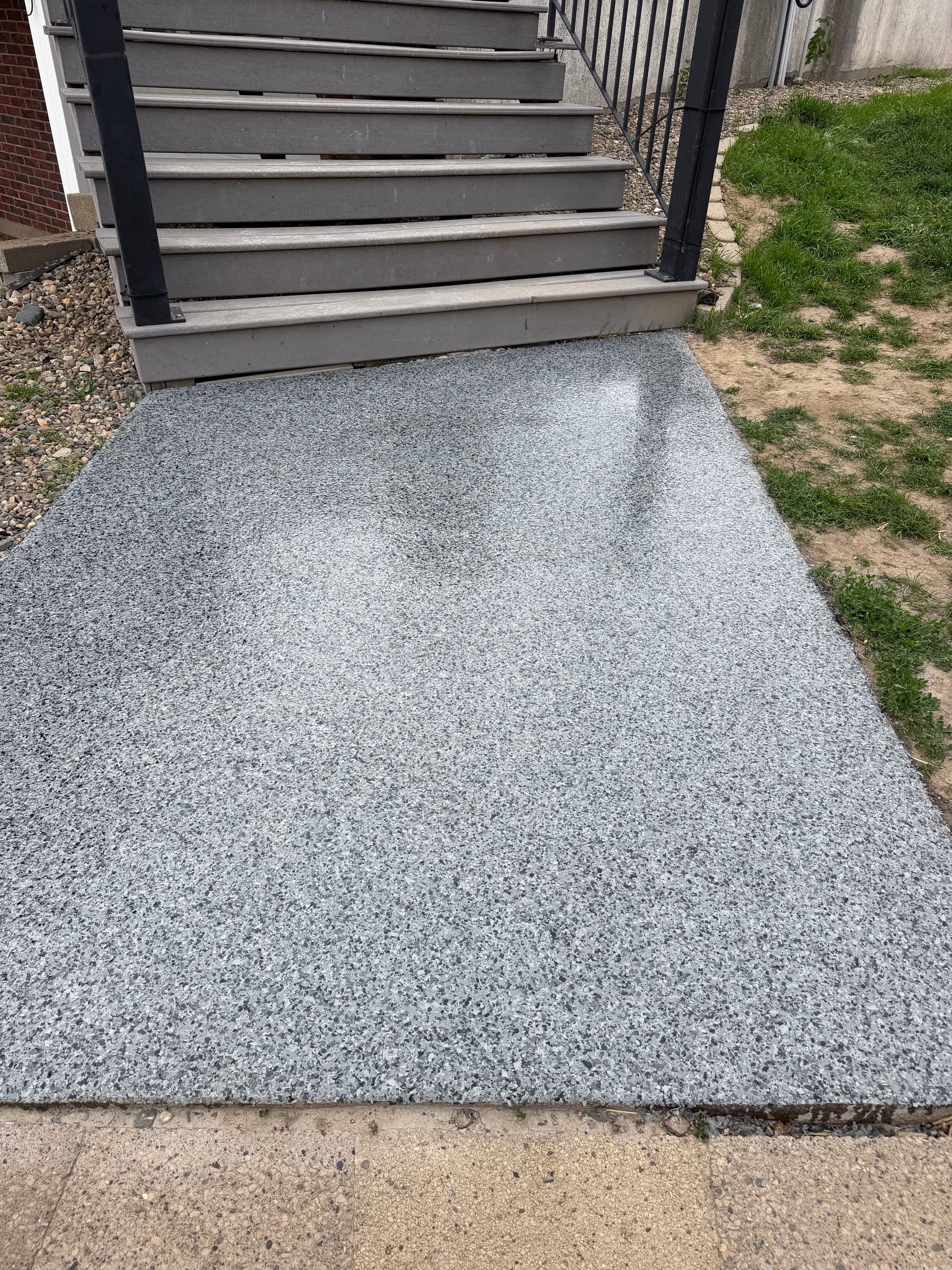 Gallery photos for Nightfall Flake System Turns a Worn Patio Into Something Worth Showing Off: Image #2