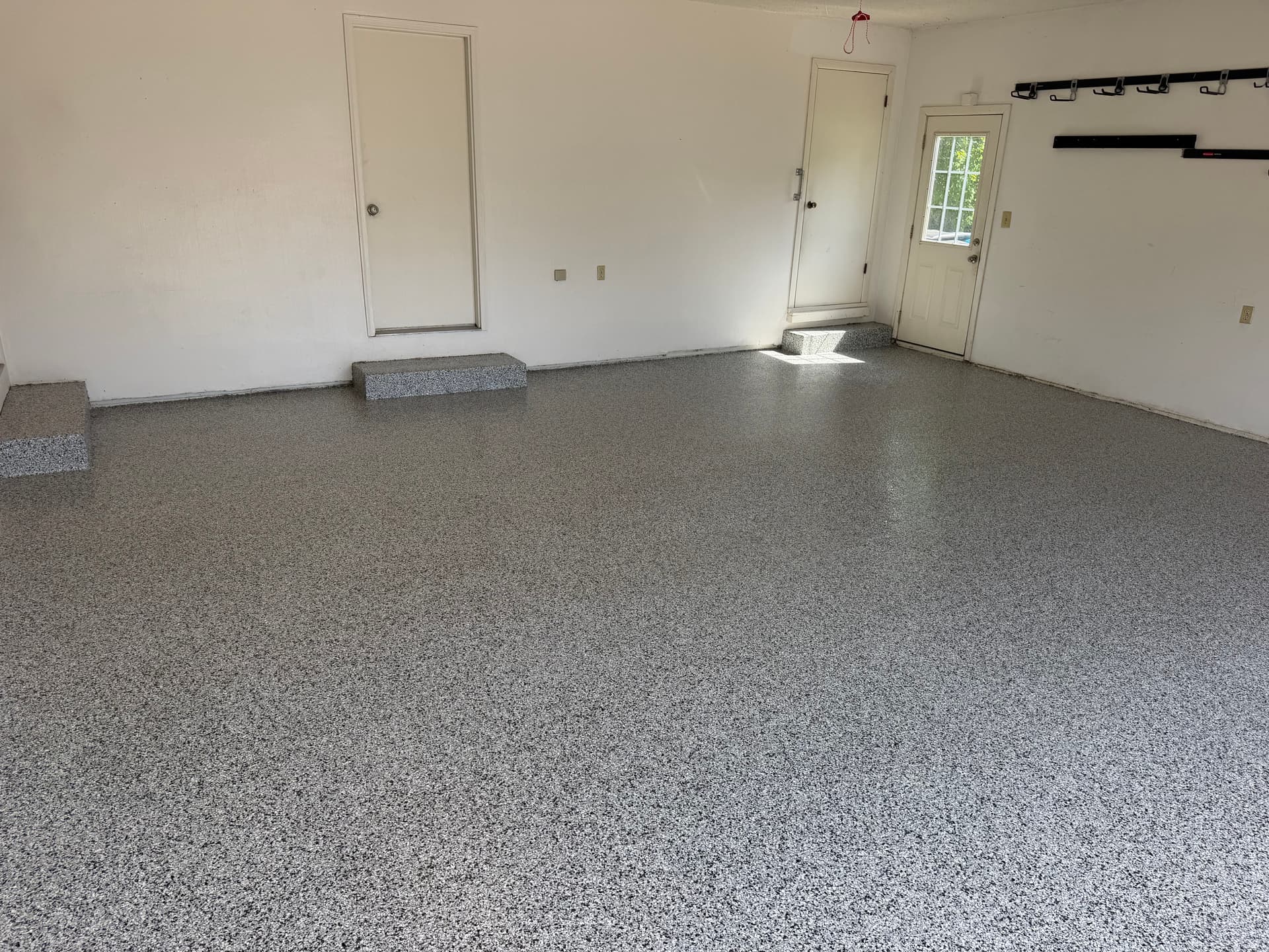 Gallery photos for 2-Stall Garage Gets a Full Flake Floor System Upgrade: Image #2