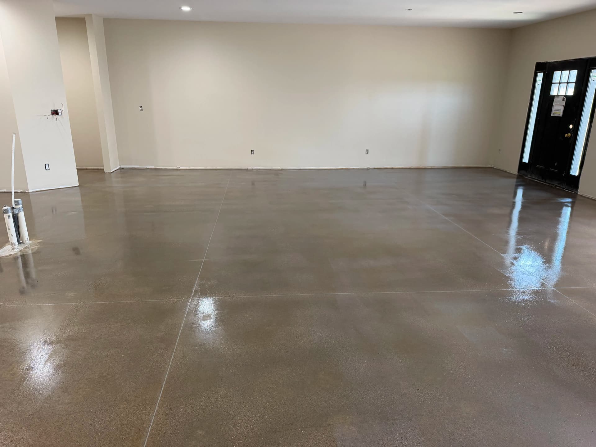 Whole-Home Grind and Seal with Polyurethane Matte Top Coat
