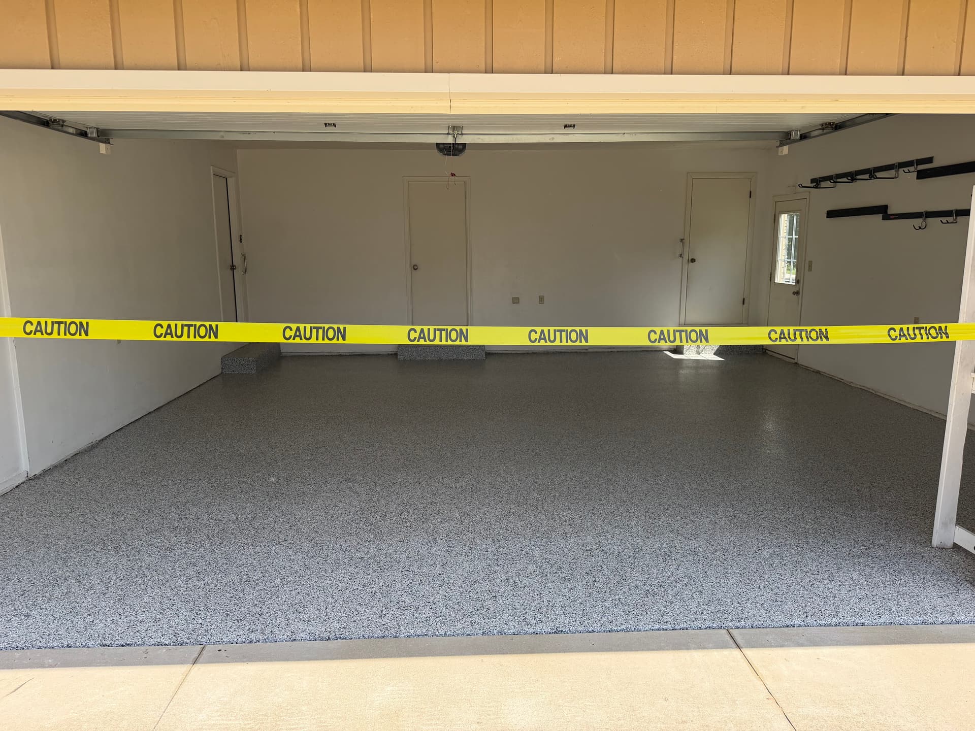 Gallery photos for 2-Stall Garage Gets a Full Flake Floor System Upgrade: Image #1
