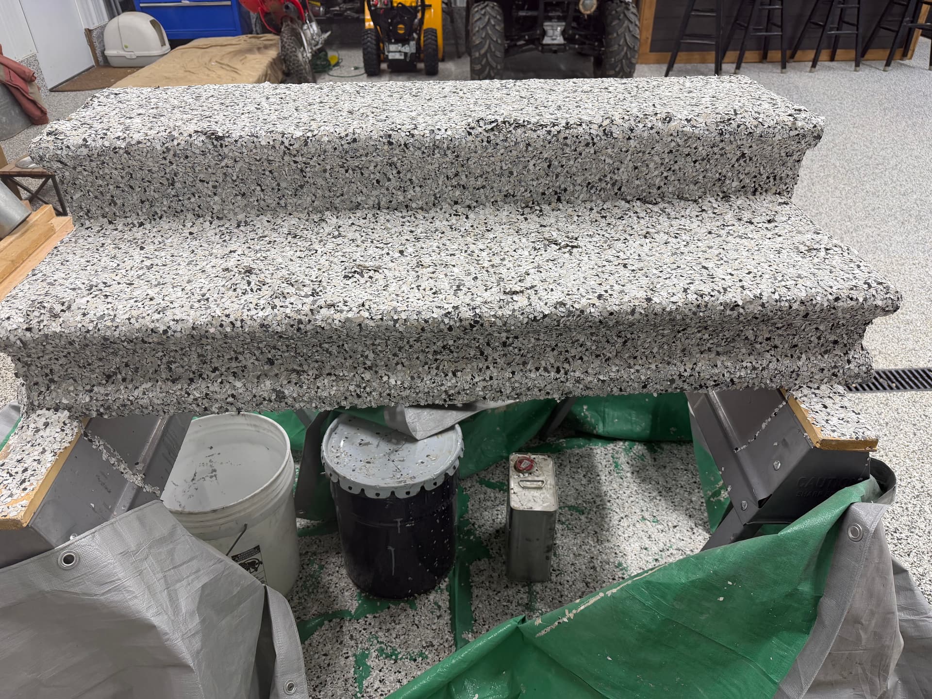 Gallery photos for Garage Floor Makeover in 'Cabin Fever' Color: Image #7