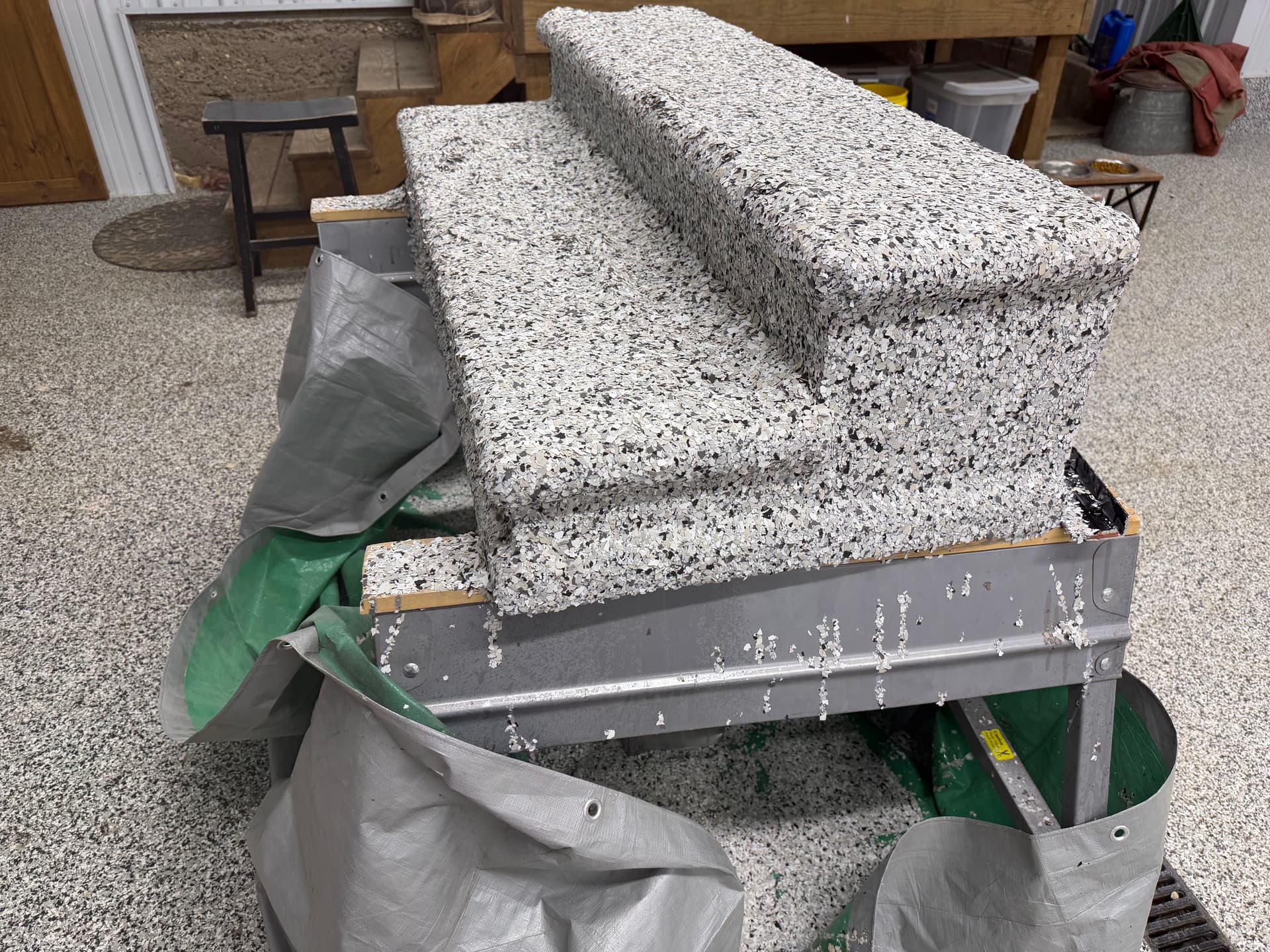 Gallery photos for Garage Floor Makeover in 'Cabin Fever' Color: Image #6