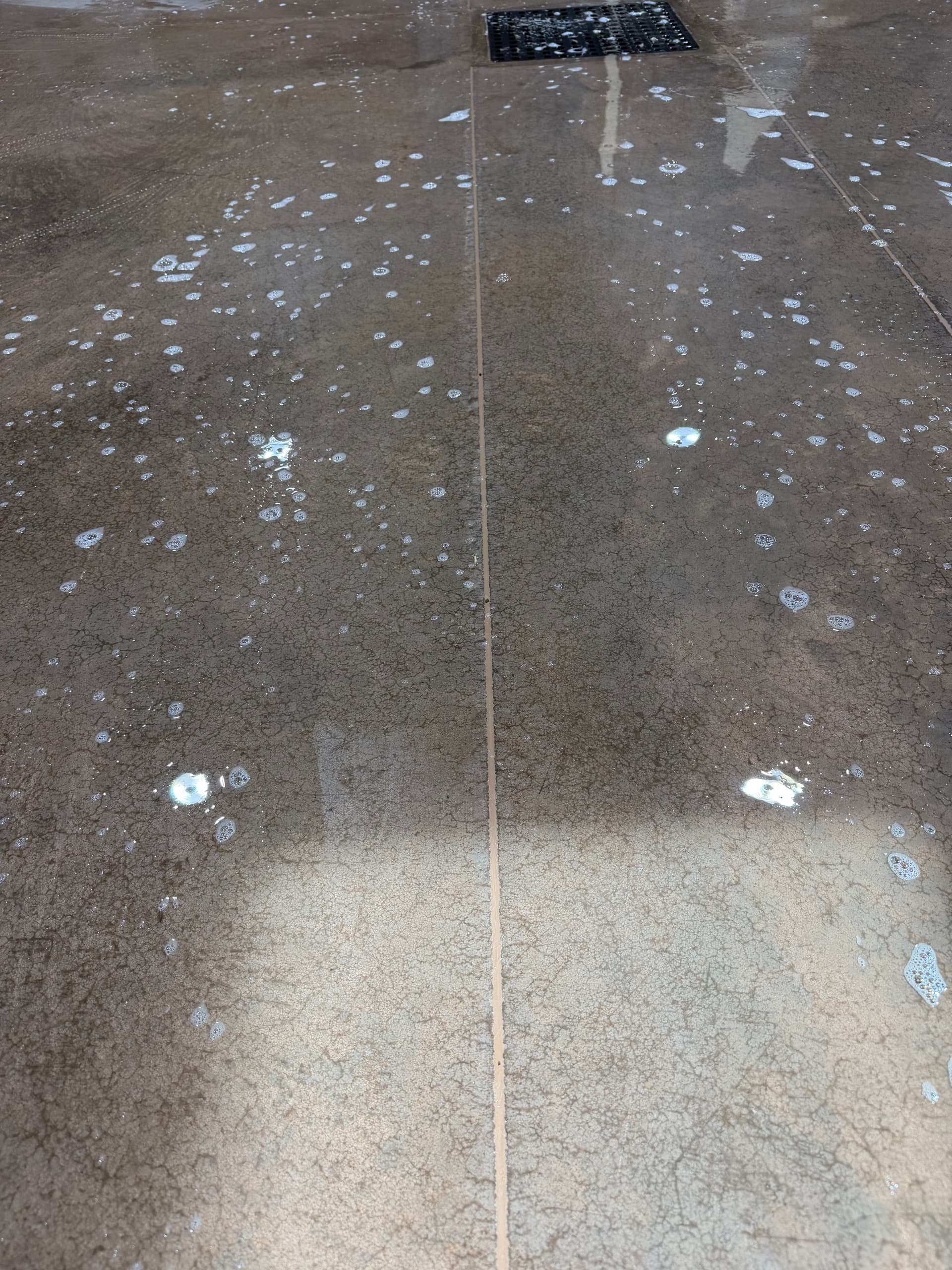 Concrete Control Joint Sealing in Action at Local Shop