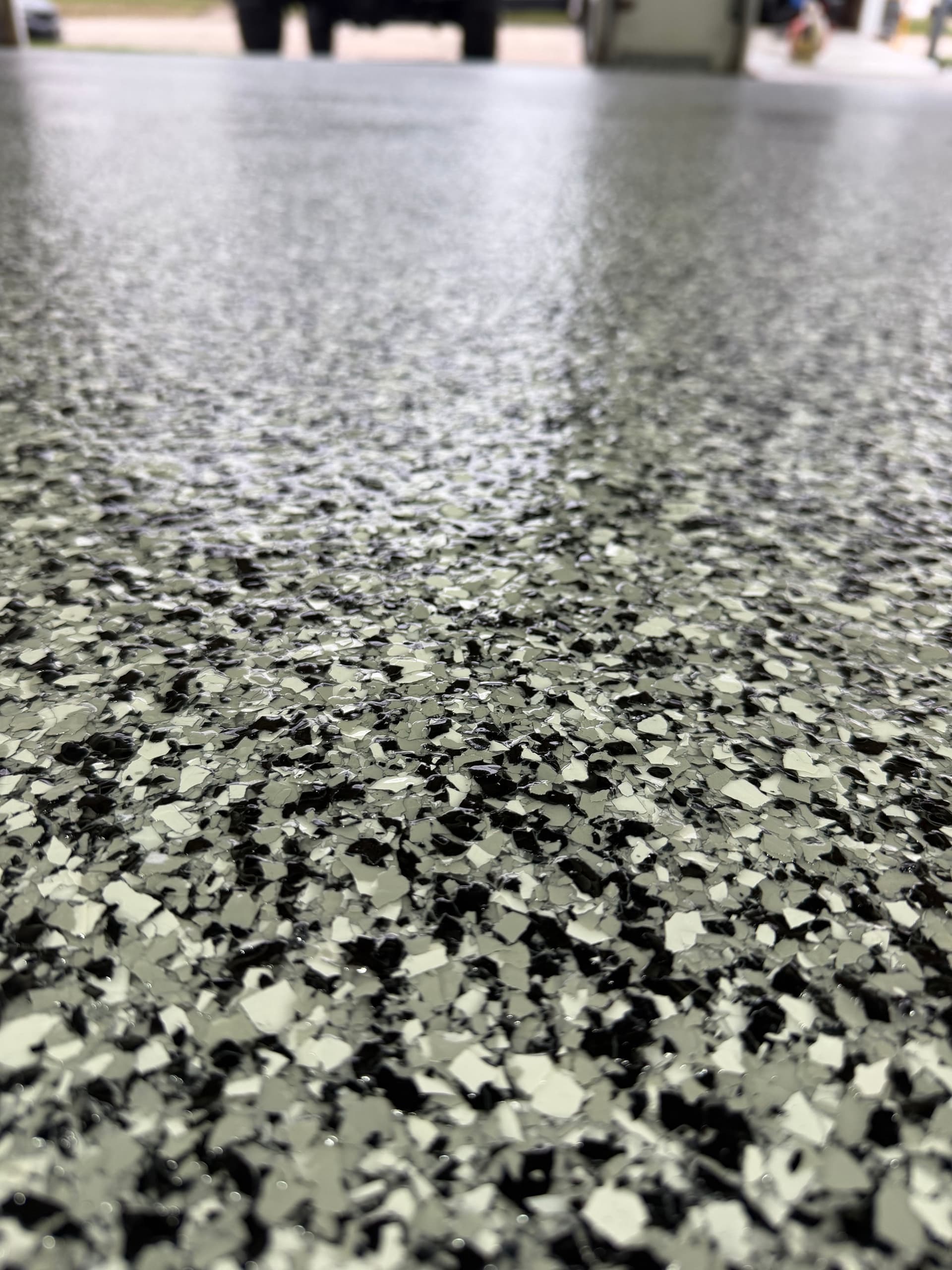 Gallery photos for Flake Floor Systems Across the Entire Home - Garage to Basement: Image #3