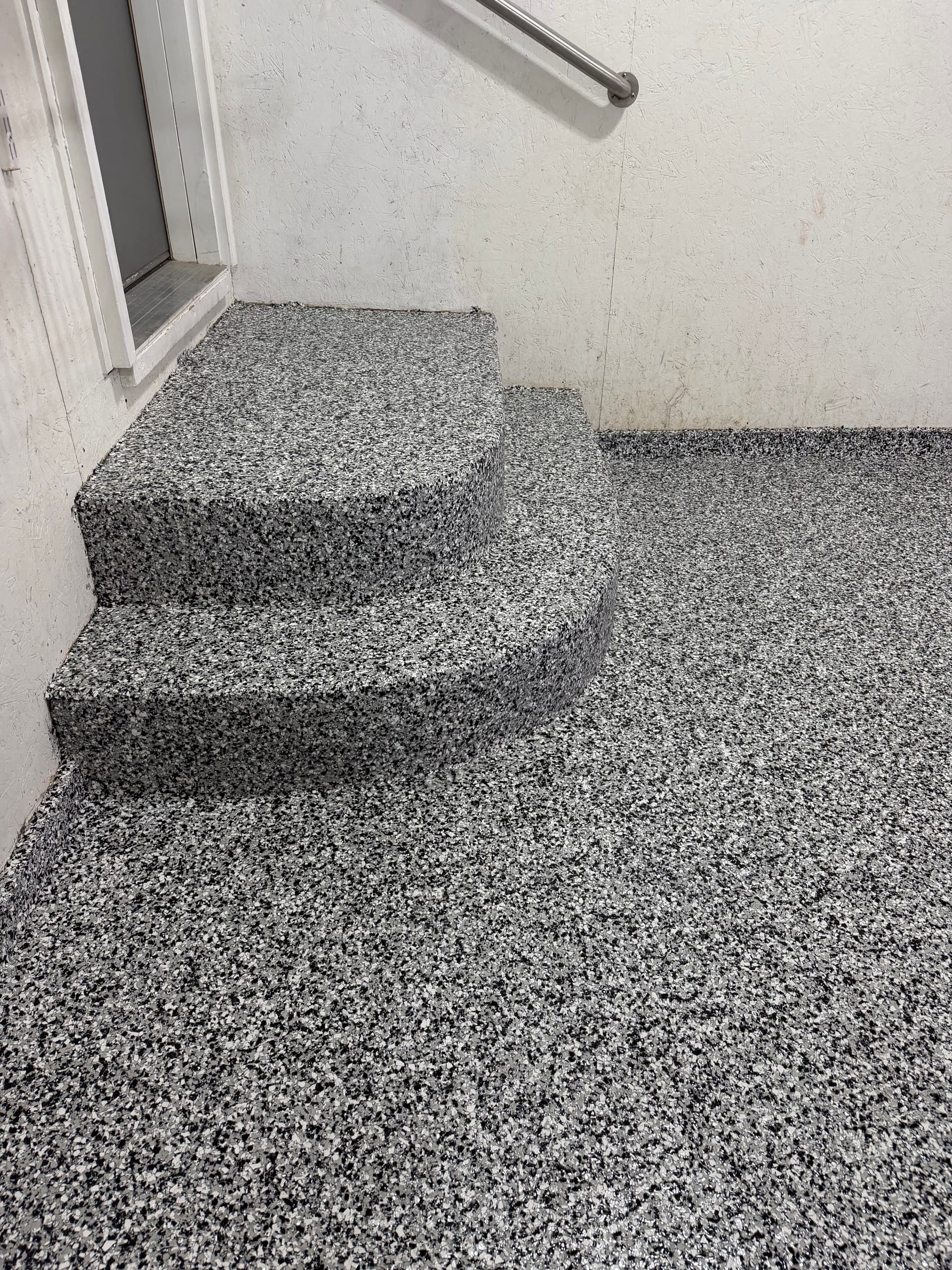 Gallery photos for Flake Floor Systems Across the Entire Home - Garage to Basement: Image #2