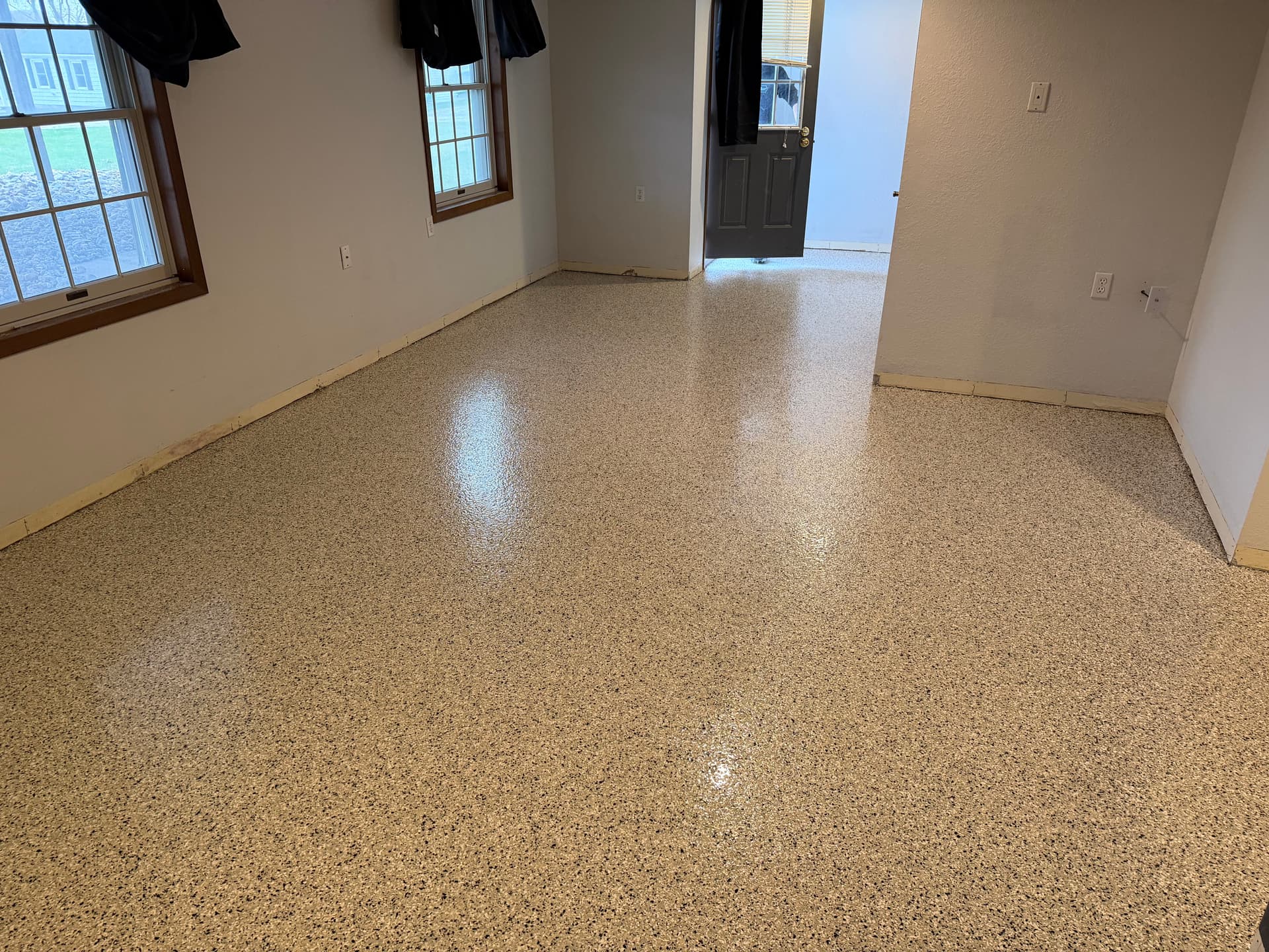 Gallery photos for Flake Floor Systems Across the Entire Home - Garage to Basement: Image #7