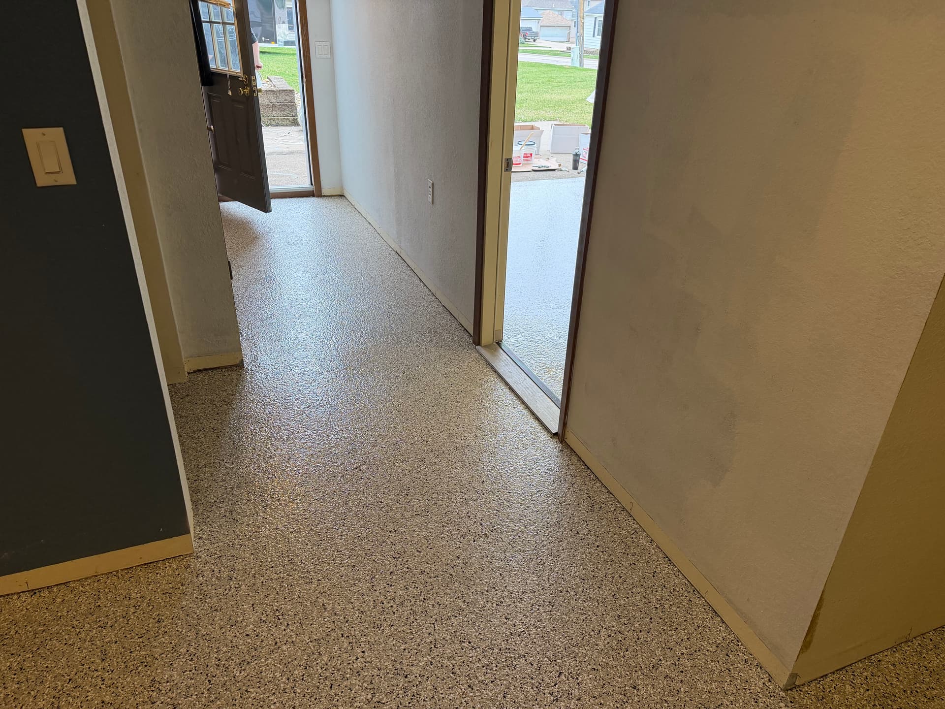 Gallery photos for Flake Floor Systems Across the Entire Home - Garage to Basement: Image #5