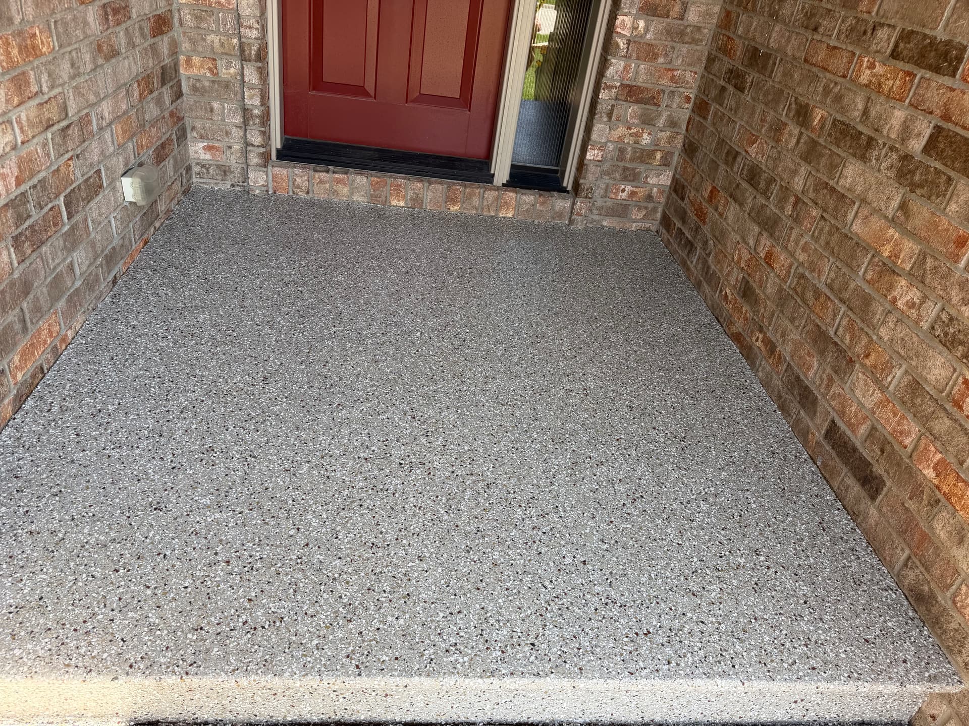 Gallery photos for Creekbed Flake System on a Front Entry Stoop: Image #2